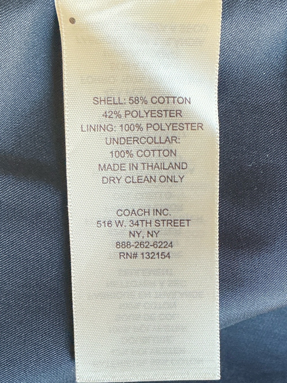 Coach short trench coat - Picture 12 of 15